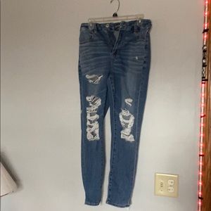American Eagle high rise jeans